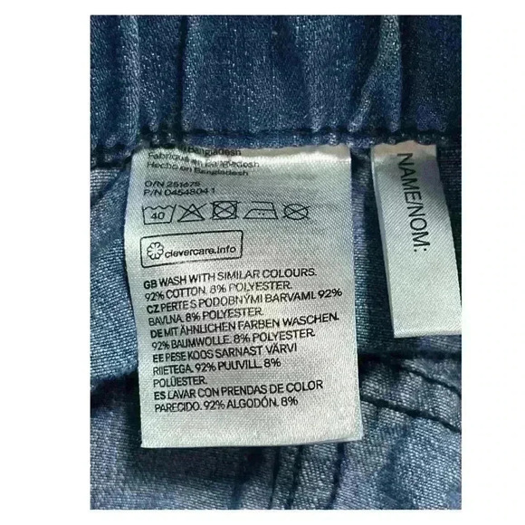 H&M Denim Jogger Size 2-3Y - Picture 7 of 7